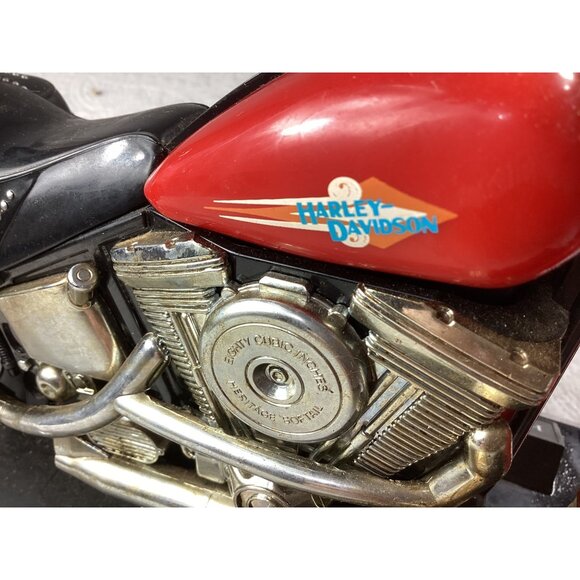 Harley-Davidson Red Heritage Softail Model Collectible Motorcycle Telephone - Picture 6 of 14